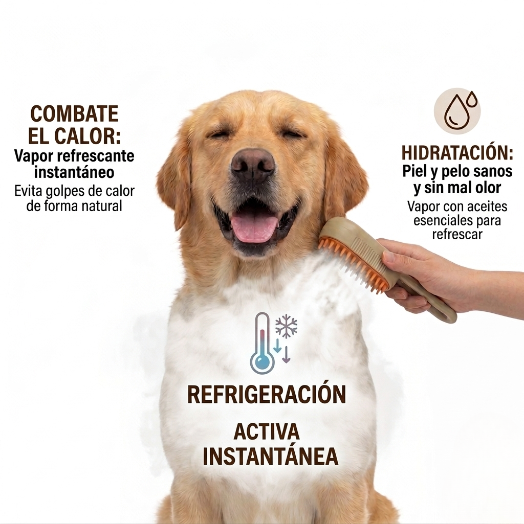 VaporBrush: Elimina los Pelos y Masaje a Vapor