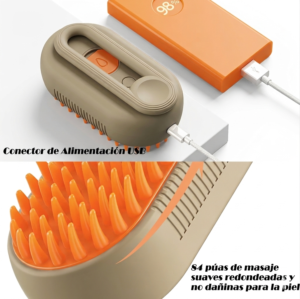 VaporBrush: Elimina los Pelos y Masaje a Vapor